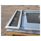 Aluminum Commercial Door with Frame - NO SHIPPING