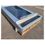 Aluminum Commercial Door with Frame - NO SHIPPING