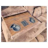 Power Reclining Couch with Heat and Massage! - NO SHIPPING