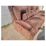 Power Reclining Couch with Heat and Massage! - NO SHIPPING