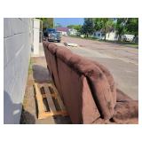 Power Reclining Couch with Heat and Massage! - NO SHIPPING