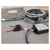 (2) Rolls of 12V LED Strips (Part No. FS-5050-30RGB-68), LED Signal Amplifier and Assorted Connectors
