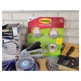 Lot of Assorted Hand Tools, Hickory Hatchet Handle, Stapler and More - NO SHIPPING