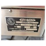 Seco-Matic 3-Pan Hot Food Serving Counter - Model No. DME-3PTS, 220V 1ph - Good Working Condition - NO SHIPPING