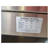Seco-Matic 3-Pan Hot Food Serving Counter - Model No. DME-3PTS, 220V 1ph - Good Working Condition - NO SHIPPING