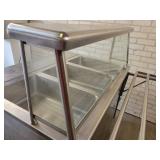 Seco-Matic 3-Pan Hot Food Serving Counter - Model No. DME-3PTS, 220V 1ph - Good Working Condition - NO SHIPPING