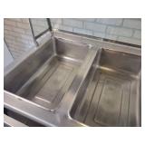 Seco-Matic 3-Pan Hot Food Serving Counter - Model No. DME-3PTS, 220V 1ph - Good Working Condition - NO SHIPPING