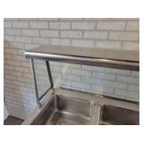 Seco-Matic 3-Pan Hot Food Serving Counter - Model No. DME-3PTS, 220V 1ph - Good Working Condition - NO SHIPPING