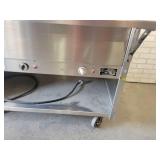 Seco-Matic 3-Pan Hot Food Serving Counter - Model No. DME-3PTS, 220V 1ph - Good Working Condition - NO SHIPPING