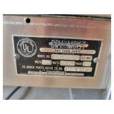 Seco-Matic 3-Pan Hot Food Serving Counter - Model No. DME-3PTS, 220V 1ph - Good Working Condition - NO SHIPPING