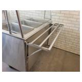 Seco-Matic 3-Pan Hot Food Serving Counter - Model No. DME-3PTS, 220V 1ph - Good Working Condition - NO SHIPPING