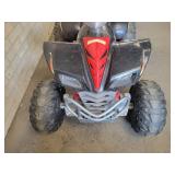 Power Wheels Kawasaki KFX Ninja Childs Electric 4-Wheeler - Includes Battery and Charger - Tested and Works - NO SHIPPING