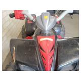 Power Wheels Kawasaki KFX Ninja Childs Electric 4-Wheeler - Includes Battery and Charger - Tested and Works - NO SHIPPING