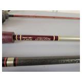 Daiwa BW2L Baitcast Rod & Reel, (2) Quantum Spincast Rods & Reels and Daiwa Rod - NO SHIPPING