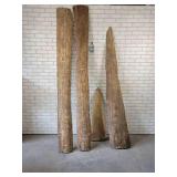 (4) Wood Slabs - NO SHIPPING