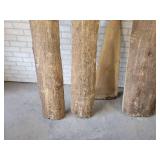 (4) Wood Slabs - NO SHIPPING