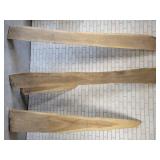 (4) Wood Slabs - NO SHIPPING