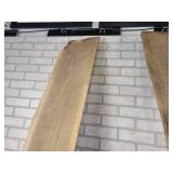 (4) Wood Slabs - NO SHIPPING