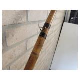 Antique Homemade Cane Fishing Pole - Approx. 128" Long - NO SHIPPING