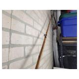 Antique Homemade Cane Fishing Pole - Approx. 128" Long - NO SHIPPING