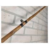 Antique Homemade Cane Fishing Pole - Approx. 128" Long - NO SHIPPING