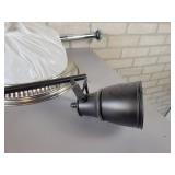 Rolling IV Cart (Disassembled) and (2) Lights - NO SHIPPING