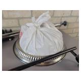 Rolling IV Cart (Disassembled) and (2) Lights - NO SHIPPING