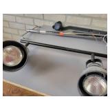 Rolling IV Cart (Disassembled) and (2) Lights - NO SHIPPING