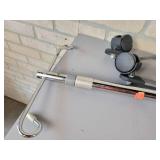 Rolling IV Cart (Disassembled) and (2) Lights - NO SHIPPING