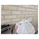 Rolling IV Cart (Disassembled) and (2) Lights - NO SHIPPING