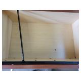 (2) Wood Lateral Rolling File Cabinets with Soft Close Drawers - Approx. 30" x 22" x 29" Tall Each - NO SHIPPING