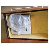 (2) Wood Lateral Rolling File Cabinets with Soft Close Drawers - Approx. 30" x 22" x 29" Tall Each - NO SHIPPING