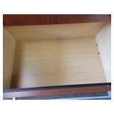 (2) Wood Lateral Rolling File Cabinets with Soft Close Drawers - Approx. 30" x 22" x 29" Tall Each - NO SHIPPING