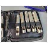 New 28-Piece Transfer Punch Set, Needle File Set, IRWIN Drill Bit Set and 12-Piece Hollow Punch Set