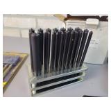 New 28-Piece Transfer Punch Set, Needle File Set, IRWIN Drill Bit Set and 12-Piece Hollow Punch Set