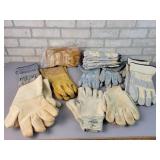 (17) Pair of Work gloves - Most seem to be Size Large