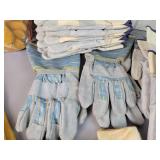 (17) Pair of Work gloves - Most seem to be Size Large