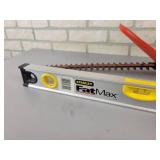 Stanley FatMax 24" Aluminum Level and 16" Black & Decker electric Hedge Trimmer (Works) - NO SHIPPING