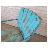 Vintage Metal Patio Chair - NO SHIPPING