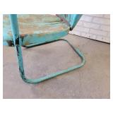 Vintage Metal Patio Chair - NO SHIPPING