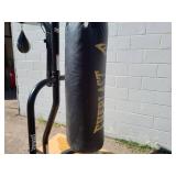 Everlast Dual Training Station Model No. 4813BDTC with Everlast Punching Bag and Speed Bag - NO SHIPPING