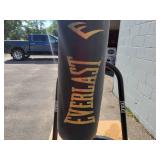 Everlast Dual Training Station Model No. 4813BDTC with Everlast Punching Bag and Speed Bag - NO SHIPPING
