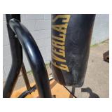 Everlast Dual Training Station Model No. 4813BDTC with Everlast Punching Bag and Speed Bag - NO SHIPPING