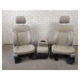 KatzKin Leather Seats and Console - Removed from 2010 FORD F150 - NO SHIPPING