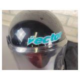 Vector Youth Size Medium Helmet with Face Shield - Good Condition
