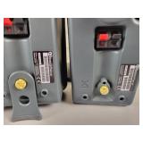 BOSTON Home Theater Speaker System with Subwoofer, Center Speaker, (4) Surround Speakers and (2) Speaker Stands - NO SHIPPING