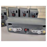 BOSTON Home Theater Speaker System with Subwoofer, Center Speaker, (4) Surround Speakers and (2) Speaker Stands - NO SHIPPING