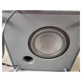 BOSTON Home Theater Speaker System with Subwoofer, Center Speaker, (4) Surround Speakers and (2) Speaker Stands - NO SHIPPING