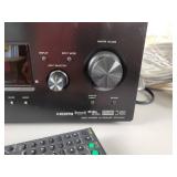 SONY STR-DG720 Audio Receiver, Cables and SAMTRON Model SV-C40 4-Head VCR