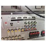 SONY STR-DG720 Audio Receiver, Cables and SAMTRON Model SV-C40 4-Head VCR